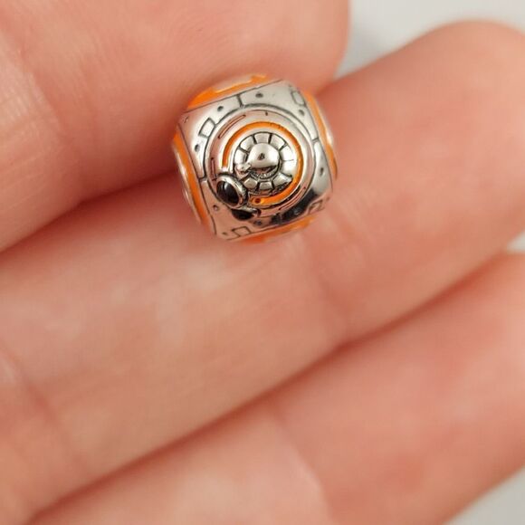 925 Silver BB-8 Star Wars Charm - Picture 4 of 6